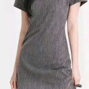 [BUNJANG] Urban Dress Rancy Rain Mini Dress - Grey / 어반드레스 Rancy Rain Mini Dress GREY, s