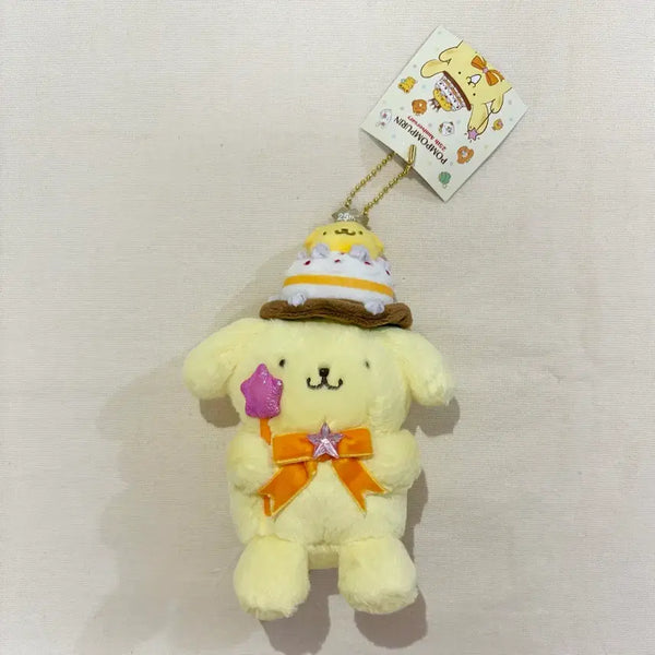 [BUNJANG] Sanrio Pompompurin 25th Anniversary Mascot Plush / 폼폼푸린 생일 25주년 마스코트 인형