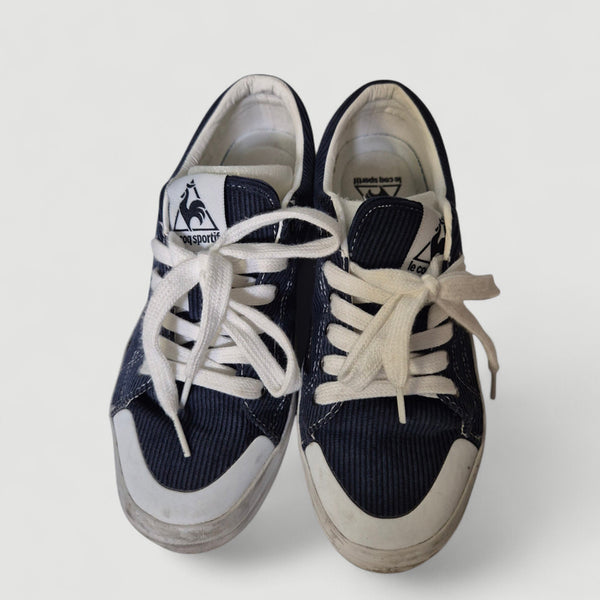 [BUNJANG] Le Coq Sportif Corduroy Sneakers Canvas Shoes Women's 245 / [245]르꼬끄 스니커즈 캔버스화 여성