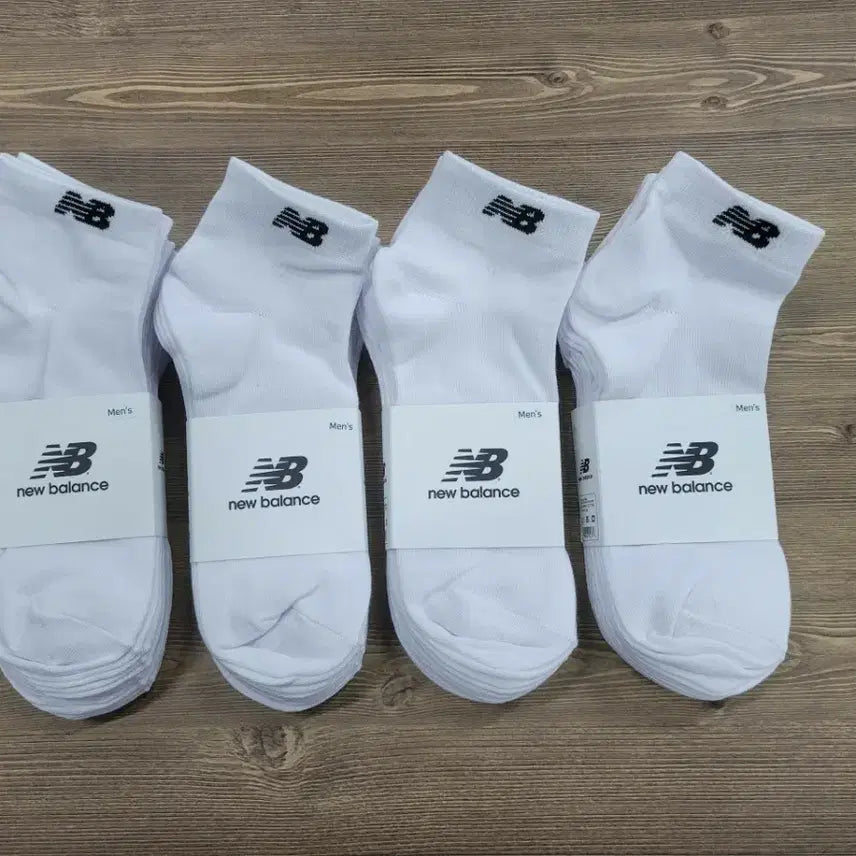 [BUNJANG] New Balance Men's Ankle Socks (20 Pairs) / 뉴발란스 남자 단목양말 20켤레