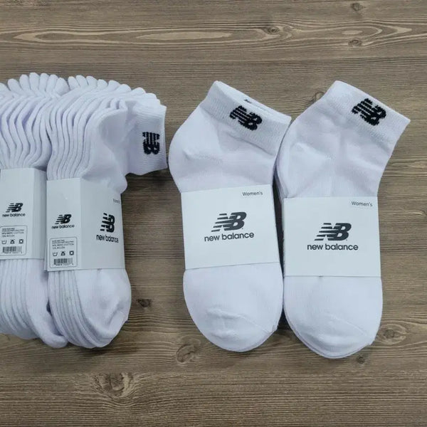[BUNJANG] New Balance Women's Ankle Socks (20 Pairs) / 뉴발 여자 단목양말 20켤레