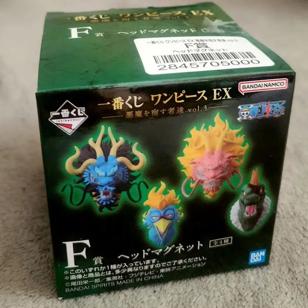 [BUNJANG] One Piece Ichiban Kuji Devil's Embrace F Prize Head Magnet Random Figure / 원피스  제일복권  F상 헤드 마그넷 랜덤 피규어