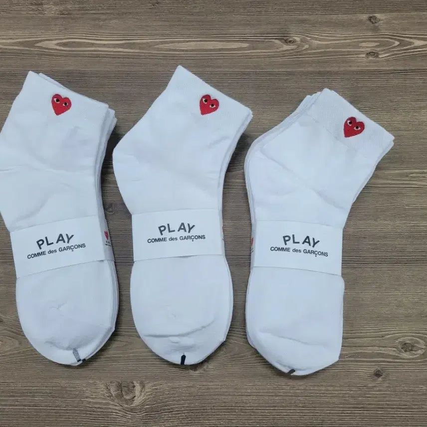 [BUNJANG] Comme des Garcons Women's Ankle Socks (12 Pairs) / 꼼데가르송 여자 단목양말 12켤레