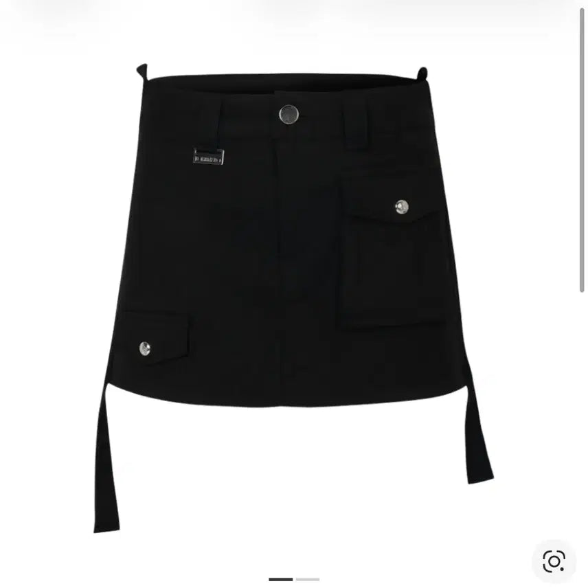 [BUNJANG] Bohemian Seoul Biker Mini Skirt / 보헤미안서울 바이커 미니스커트