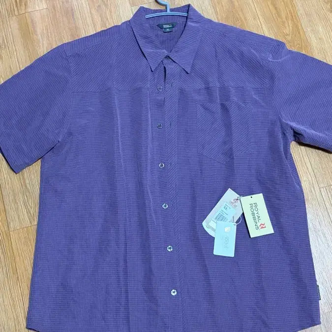 [BUNJANG] Royal Robbins Men's XL Purple Trekking Shirt / 로얄 로빈스 남성 XL 퍼플 트레킹 셔츠