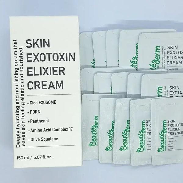 [BUNJANG] Beautyderm Elixir Exotocin Cream Moisturizer Sample Set / 샘플15장) 보떼덤 엘리시어 엑소토신 크림 수분크림