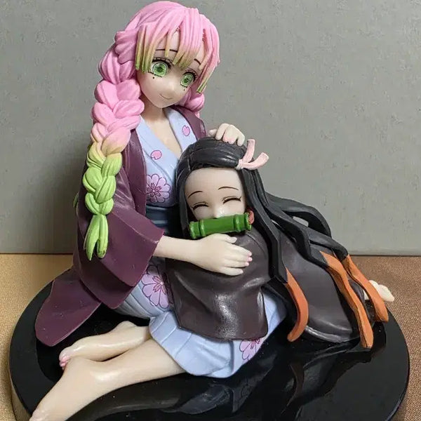 [BUNJANG] Demon Slayer Mitsuri Kanroji Nezuko Figure (Unboxed) / 귀멸의칼날 제일복권 미츠리 네즈코 c상 피규어 개봉품,상자없음