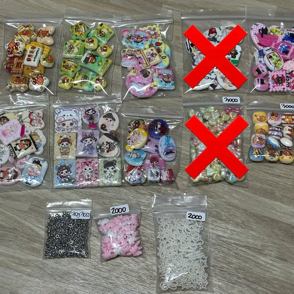 [BUNJANG] DIY Character Beads & Ball Decorations / DIY 캐릭터 비즈&볼꾸