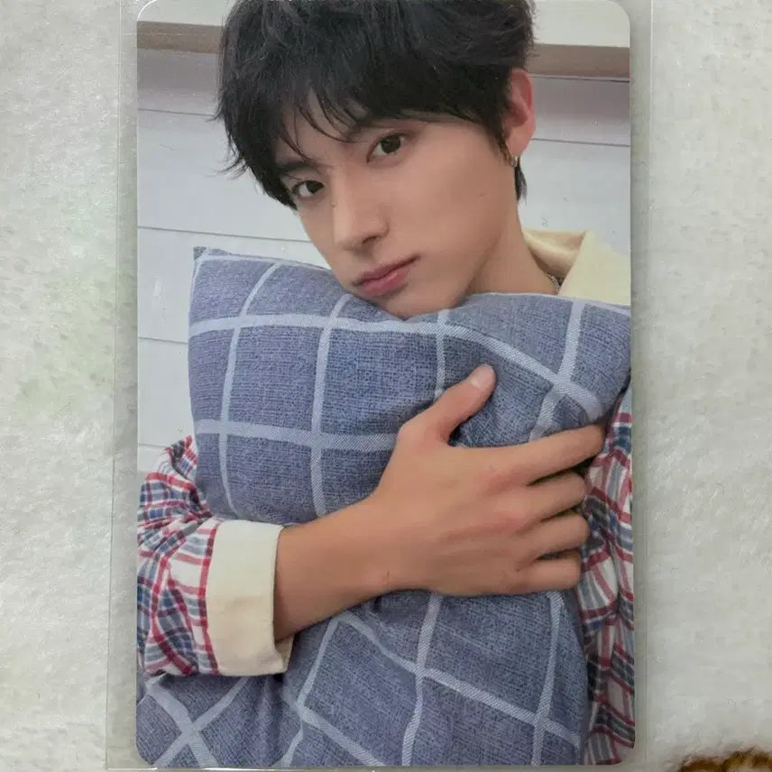 [BUNJANG] The Boyz Eric Double Blaze QR Photocard POB / 더보이즈 에릭 더블레이즈 큐알 QR 위드뮤 이불 ver 미공포