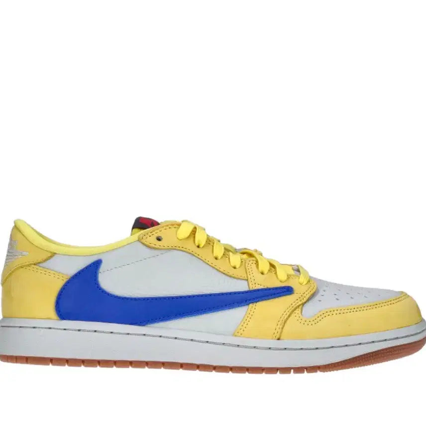 [BUNJANG] Jordan 1 x Travis Scott Retro Low OG SP Canary Sneakers / (W) 조던 1 x 트래비스 스캇 레트로 로우 OG SP 카나리
