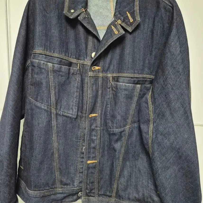 [BUNJANG] Allegri Denim Jacket (Size 52) / 알레그리 데님자켓 52사이즈