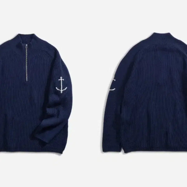 [BUNJANG] Gunghuillens Half Zip-up Sweater / M ) 건지울른스 하프 집업 스웨터