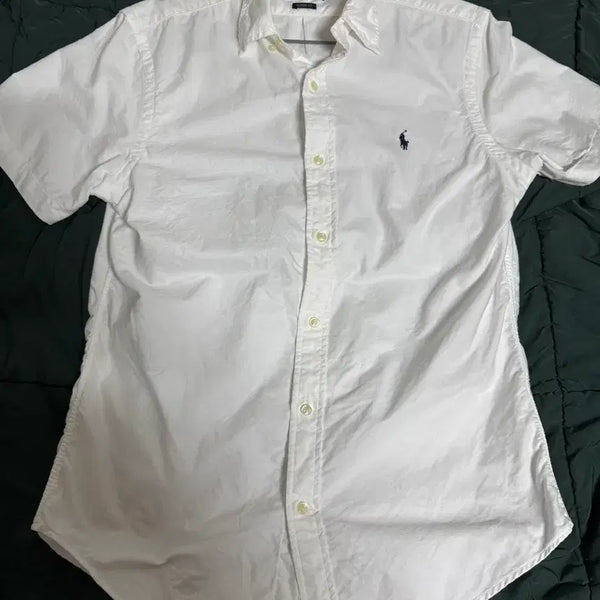 [BUNJANG] Polo Ralph Lauren White Short Sleeve Shirt S / 폴로 랄프로렌 화이트 반팔셔츠 S