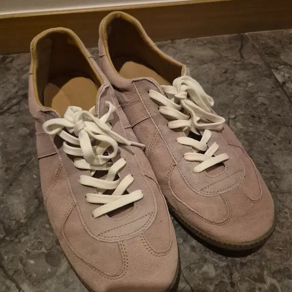 [BUNJANG] Memthewardrobe German Army Pink Sneakers / 밈더워드로브 독일군 핑크 270