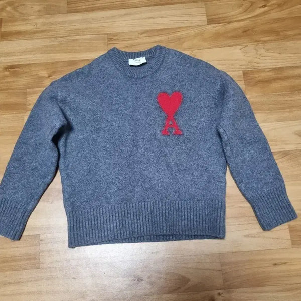 [BUNJANG] Ami Women's Wool Sweater / 아미 여성 울스웨터