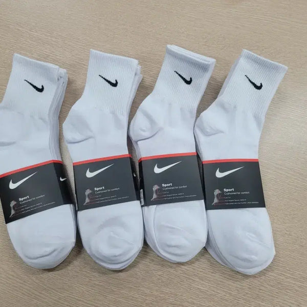 [BUNJANG] Nike Men's Mid-Crew Socks (20 Pairs) / 나이키 남자 중목양말 20켤레