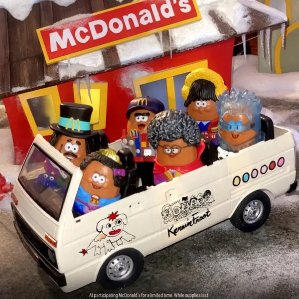 [BUNJANG] Kerwin Frost X McDonald's Happy Meal McNugget 6-Piece Art Toy Set / Kerwin frost X 맥도날드 해피밀 맥너겟 6종 아트토이 판매