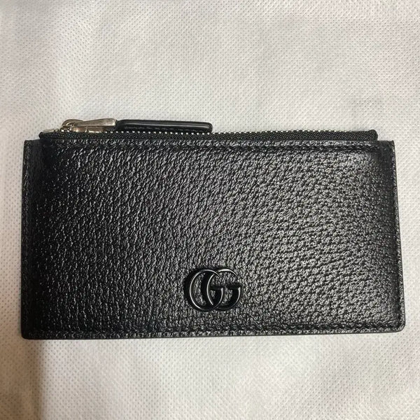 [BUNJANG] Gucci Zip Card Wallet Black / 정품,As-new 마모 늘어짐 전혀 없음) 구찌 지퍼 카드 지갑 블랙