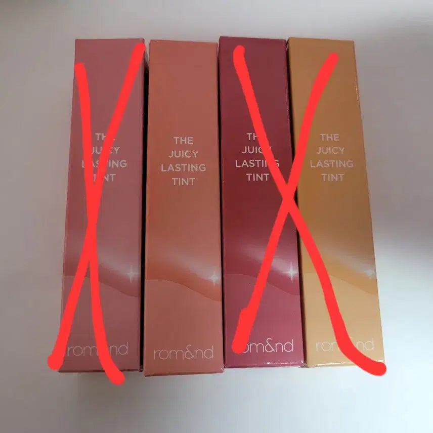 [BUNJANG] Rom&nd Juicy Lasting Tint - Mulled Peach & Papaya Jam / 미개봉) 롬앤 쥬시래스팅 틴트 파파야잼