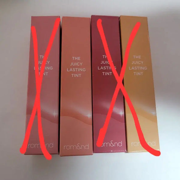 [BUNJANG] Rom&nd Juicy Lasting Tint - Mulled Peach & Papaya Jam / 미개봉) 롬앤 쥬시래스팅 틴트 파파야잼