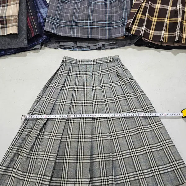 [BUNJANG] Used Japanese School Uniform Skirt Set / 중고일본 교복치마 사이즈 63 외 4장