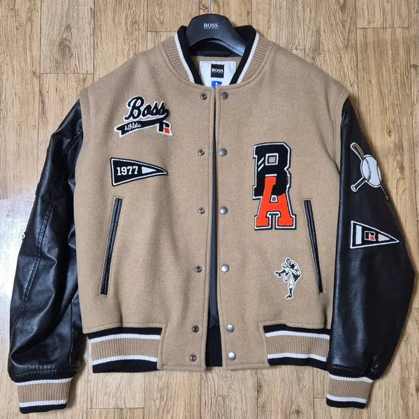 [BUNJANG] Hugo Boss Russell Varsity Jacket / 휴고보스 러셀 바시티 야구점퍼