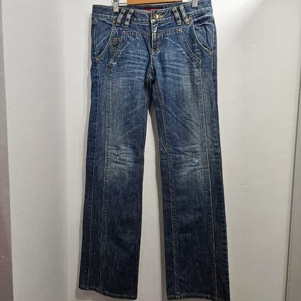 [BUNJANG] Bluebanana Vintage Wash Denim Jeans Size 27 / BLUEBANANA 빈티지 워싱 데님 청바지 27