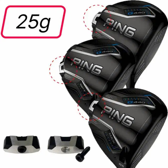 [BUNJANG] PING G440 G440K Compatible Driver Head Weight Screw 25g / PING 핑 G440 G440K 호환 드라이버 헤드 전용무게추 25그람