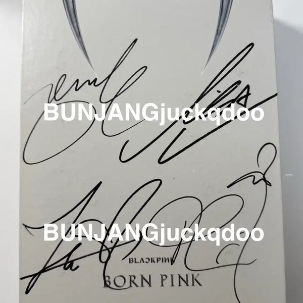[BUNJANG] BLACKPINK Signed Album / 블랙핑크 친필싸인앨범 blackpink signed album