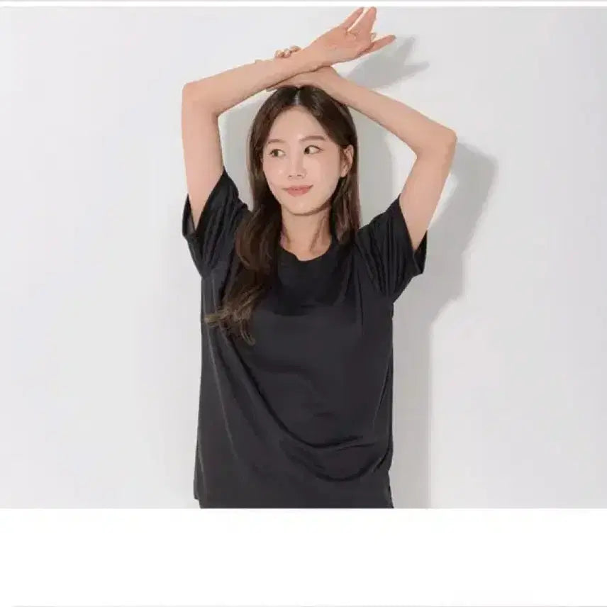 [BUNJANG] Unisex Cooling T-Shirt Black 3XL / 기능성 원단 반팔 남녀공용 쿨링 티셔츠 블랙 3XL