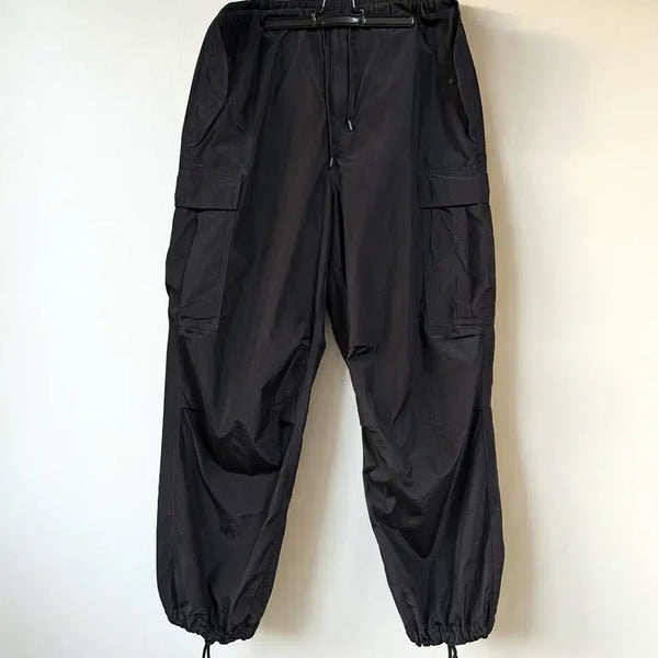 [BUNJANG] Apresse Silk Taffeta M-51 Overpants Black / [1/택포함]25AW 아프레쎄 실크 타페타 M-51 오버팬츠 블랙