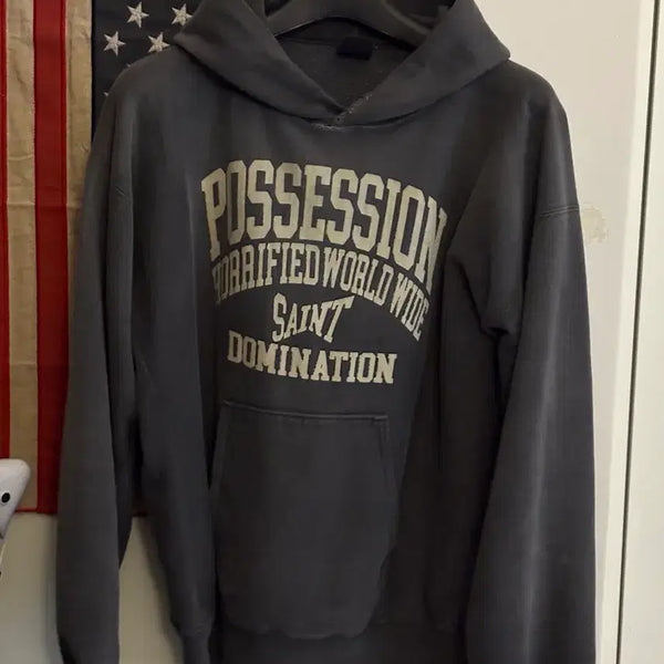 [BUNJANG] Saint Michael Possession Hoodie / [L] 세인트미카엘 포제션 후디