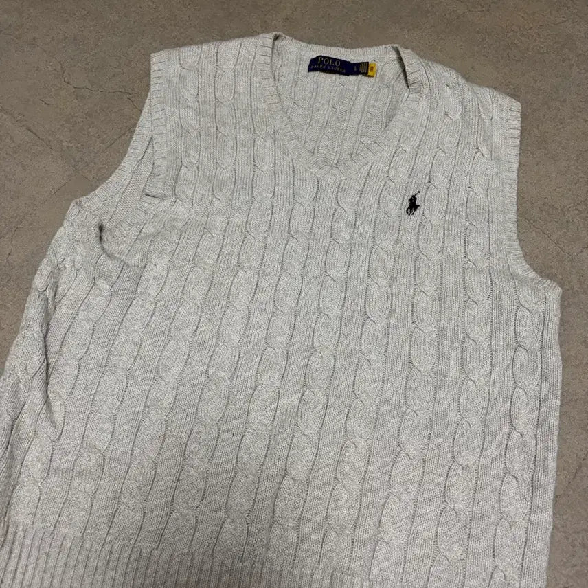 [BUNJANG] Polo Ralph Lauren Knit Vest / 폴로랄프로렌 니트 조끼