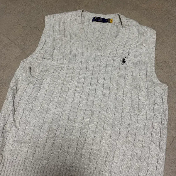 [BUNJANG] Polo Ralph Lauren Knit Vest / 폴로랄프로렌 니트 조끼