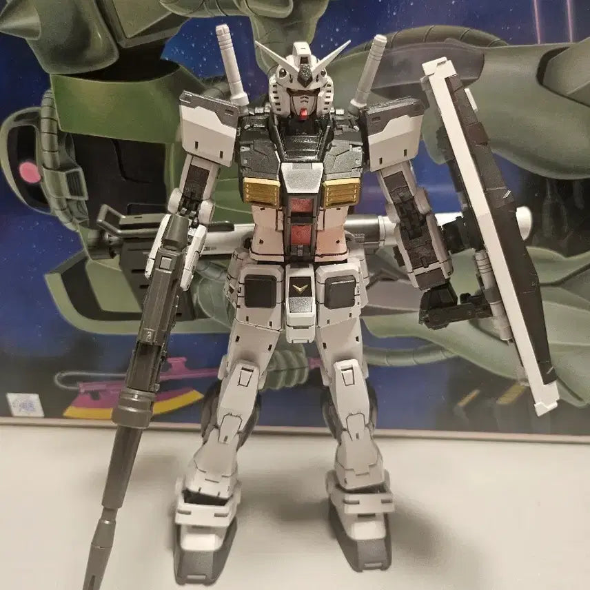[BUNJANG] Patcat MG First Gundam Painted Model / 팻켓 mg 퍼스트 건담 도색 판매합니다