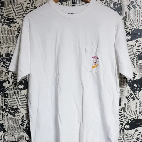 [BUNJANG] Covernat Short Sleeve T-Shirt Size 100 / 커버낫 반팔티 사이즈100