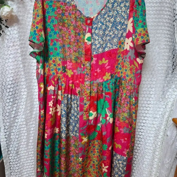 [BUNJANG] Korean Rayon Dress / 국산인견원피스(88날씬99