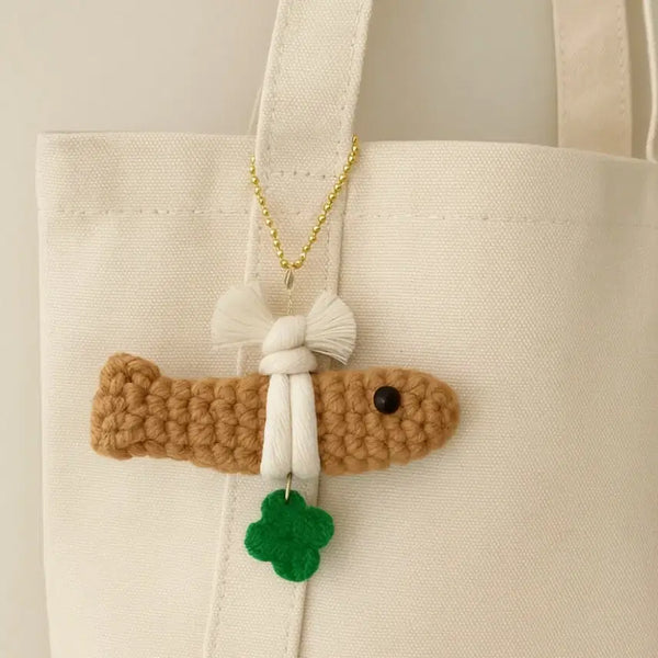 [BUNJANG] Handmade Dried Pollack Charm Keychain / [집들이 선물] 액막이 명태 핸드메이드 키링