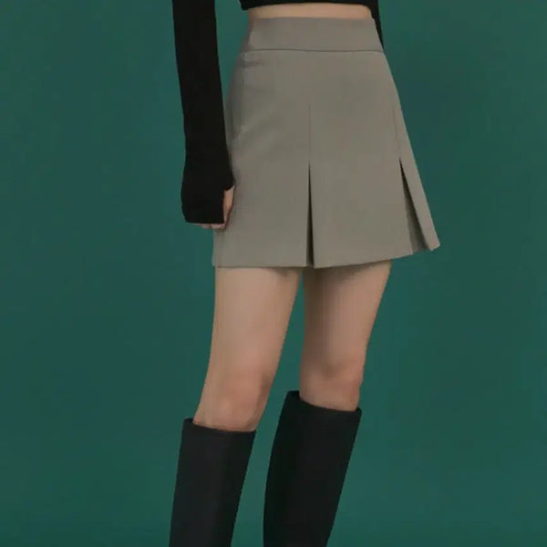 [BUNJANG] Black Up Skirt Black S / 블랙업 스커트 블랙 s