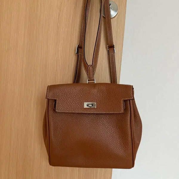 [BUNJANG] Mebawi Er Backpack - Camel / 메바위 에르 백팩 - 카멜
