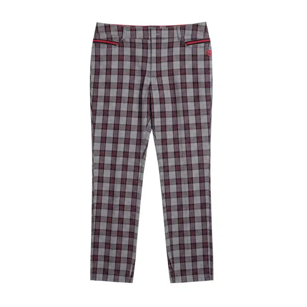 [BUNJANG] Ben Jeffery Women's Checkered Nylon Golf Pants / 여성70/ 벤제프 체크패턴 나일론 골프바지