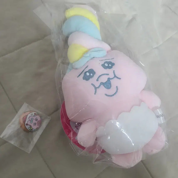 [BUNJANG] Oppa! Zzau Sagi Marshmallow Bunny Doll + POB Badge Bundle Set / 오빤쮸우사기 빤쮸토끼 마시멜로우 누이 인형 특전뱃지포함 캔디파니츄 판매