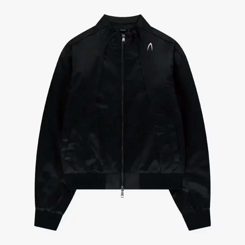 [BUNJANG] A.KAM Piping Leather Blouson Jacket / 아캄 Piping Leather Blouson 레더 자켓 블랙 1
