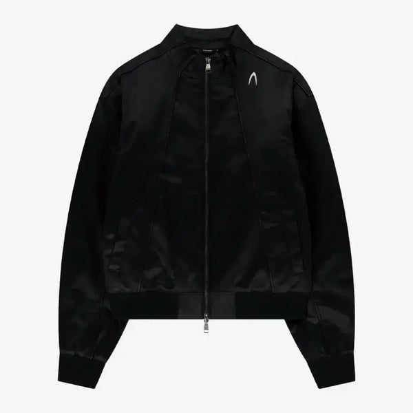 [BUNJANG] A.KAM Piping Leather Blouson Jacket / 아캄 Piping Leather Blouson 레더 자켓 블랙 1