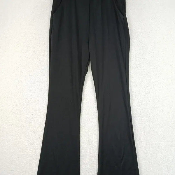 [BUNJANG] Women's Black Leggings Bootcut Training Pants (M) / 여성 블랙 레깅스형 부츠컷 트레이닝 바지(M)