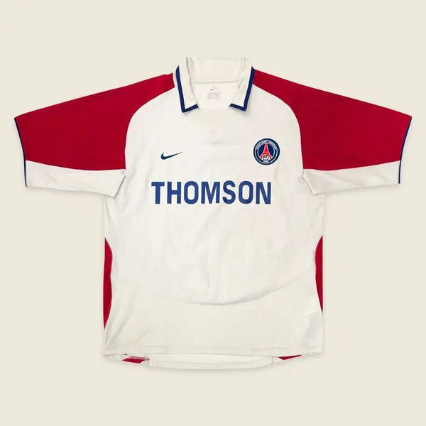 [BUNJANG] Nike Paris Saint-Germain 03/04 Away Authentic Jersey (Men's M) / 정품 나이키 파리 생제르망 PSG 유니폼 03 04 원정 노마킹 해외 M