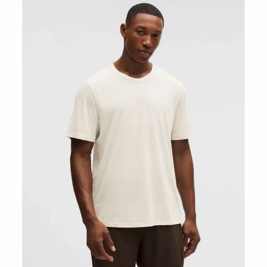 [BUNJANG] Lululemon Fast and Free Short Sleeve Shirt Perforated Stripe Size M / 룰루레몬 패스트 앤 프리 숏슬리브 셔츠 *퍼포레이티드 스트라이프 M사이즈