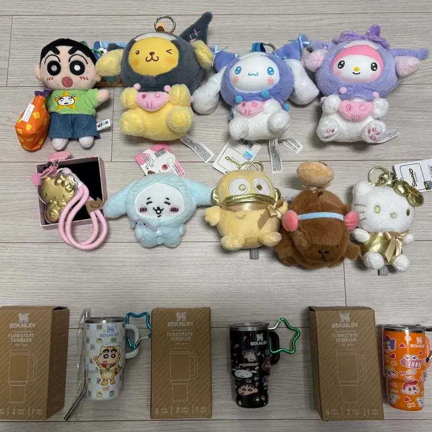 [BUNJANG] Sanrio Hobanman Munchigwi Wallet Keyring / 산리오 카피바라 빵빵이 외 키링 열쇠고리 판매합니다. (새상품)