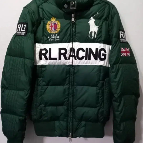 [BUNJANG] Polo Ralph Lauren Big Pony Racing Padded Jacket / 폴로 POLO 랄프로렌 빅포니 레이싱 패딩 95/M