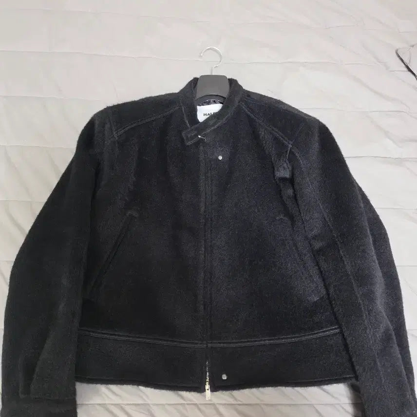 [BUNJANG] Allen Aine Alpaca Biker Jacket / 알렌느 알파카 바이커 자켓 2